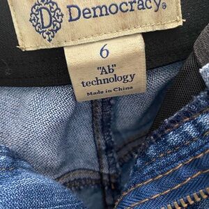Democracy Blue Straight Leg Jeans